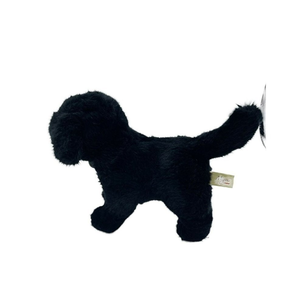 Miyoni by Aurora Black Dog Puppy Lab Stuffed Plush  with Original Tag